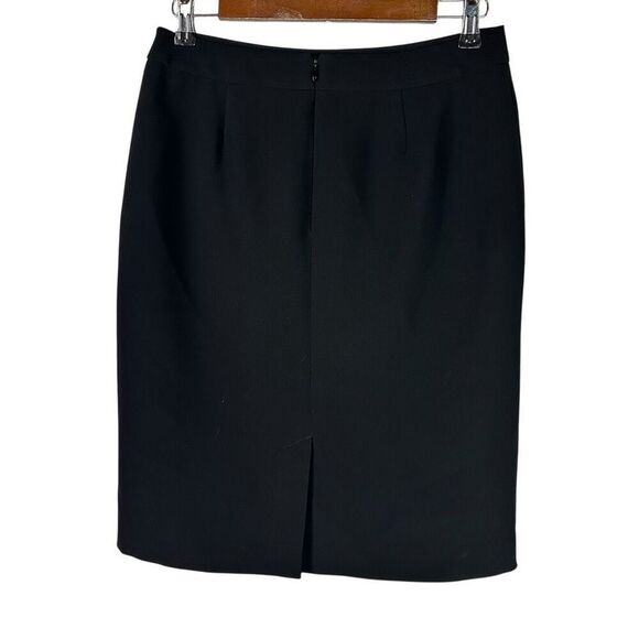 Talbots Crepe Pencil Skirt size 4 Black - Picture 2 of 6